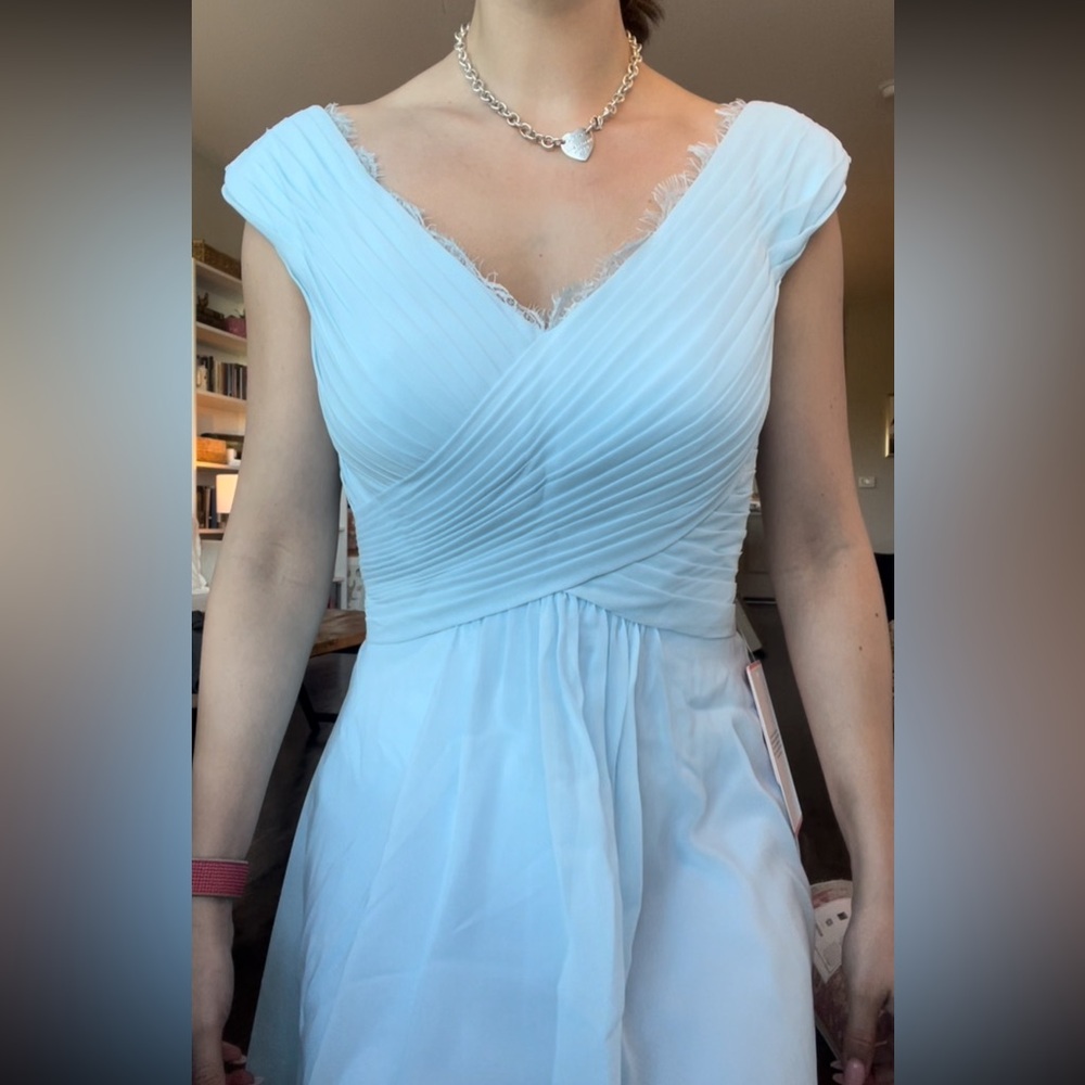 NEW JJ’s House Bridesmaid dress in Sky Blue